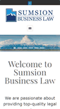 Mobile Screenshot of businesslawutah.com